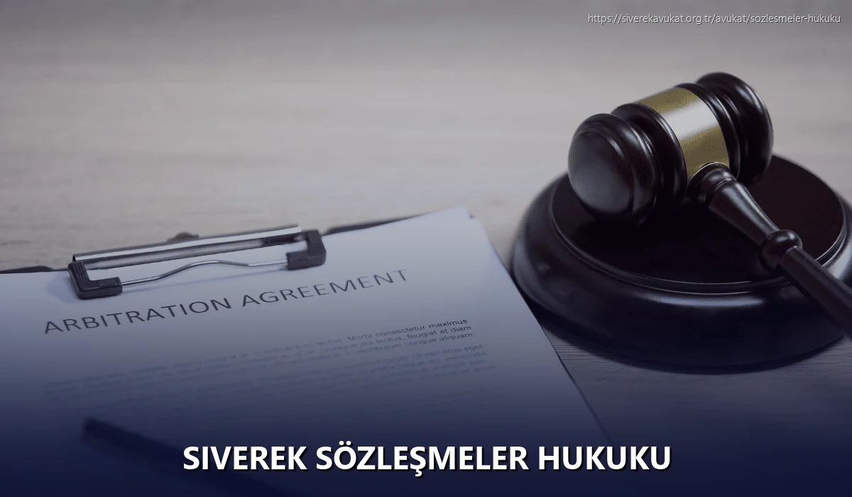 Siverek Sözleşmeler Hukuku